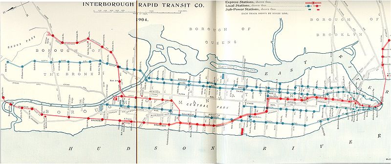 First New York Subway