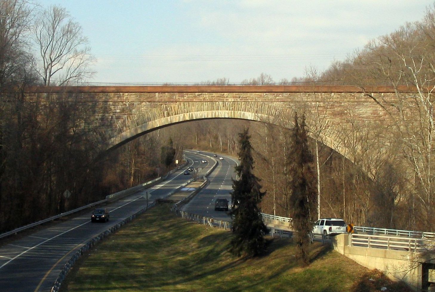 The Union Arch Bridge, or Cabin John Bridge.