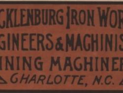 Manufacturer’s identification plaque